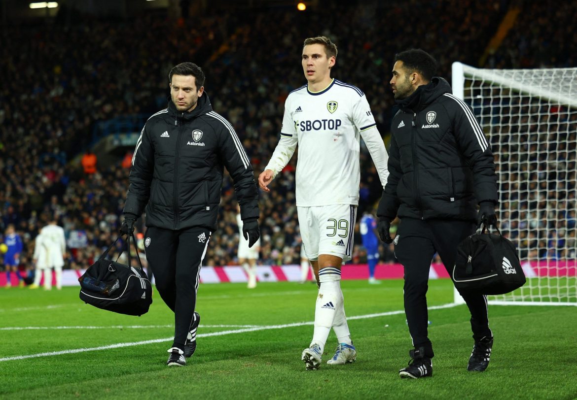 Leeds dealt injury worry on Wober