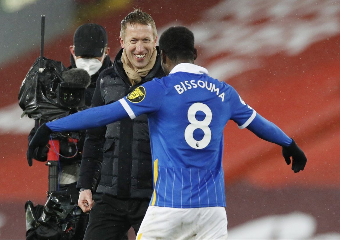 Everton: Potter could help with Bissouma chase